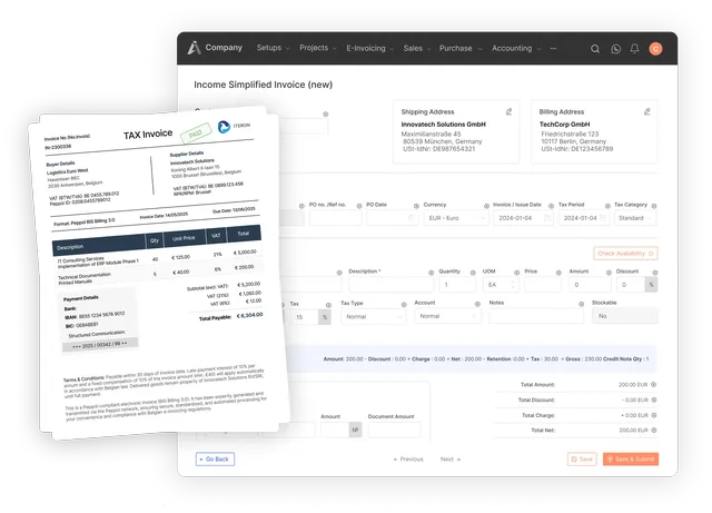 E-Invoicing Dashboard